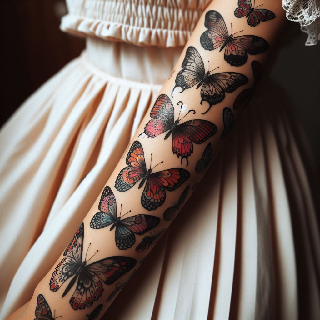 Unleashing the Captivating Meanings Behind Butterfly Tattoos